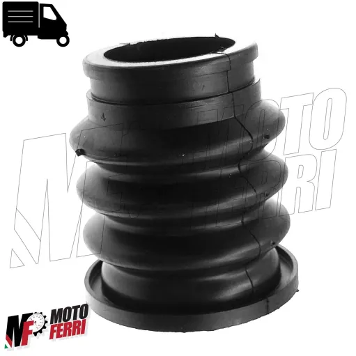 MF4399 - 2x Giunto Elastico Foro 10mm + Cuffia Paraolio Ape Poker Diesel Benzina