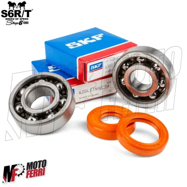 MF4416 Kit Cuscinetti Paraoli Albero Motore Stage6 Cono 20 / 17 Minarelli AM6