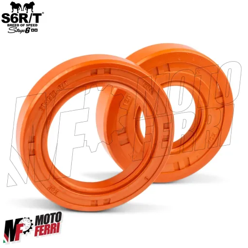 MF4417 Kit Paraoli FKM Banco Albero Motore Stage6 R/T per Motori Minarelli AM6