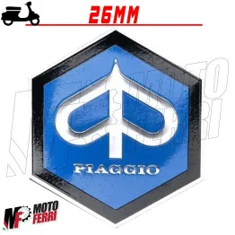 Emblema Scudetto Logo Piaggio in Stagno 26 mm Piaggio Vespa 50 R L N 125 GTR 2