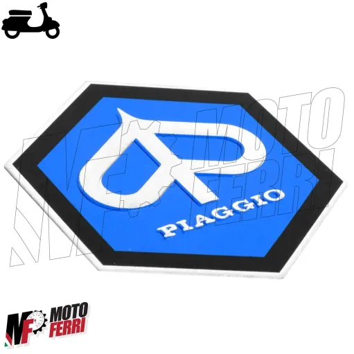 Emblema Scudetto Logo Piaggio in Stagno 26 mm Piaggio Vespa 50 R L N 125 GTR