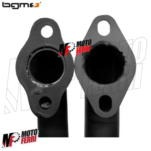 MF1208 Collettore Marmitta Big Bore per Siluro Sito Faco Vespa 50 125 130 Small