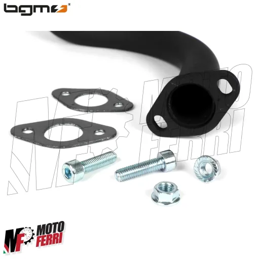 MF1208 Collettore Marmitta Big Bore per Siluro Sito Faco Vespa 50 125 130 Small