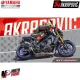 MF2634 Marmitta Akrapovic Nera Omologata Yamaha MT-09 2021 / 2023 E5