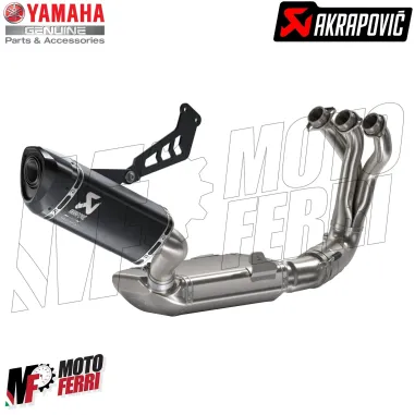 MF2634 Marmitta Akrapovic Nera Omologata Yamaha MT-09 2021 / 2023 E5
