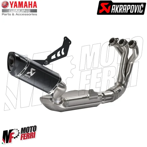 MF2634 Marmitta Akrapovic Nera Omologata Yamaha MT-09 2021 / 2023 E5
