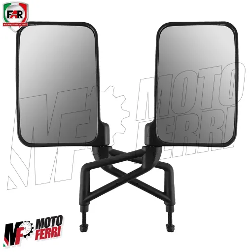 MF4422 - Kit 2 Specchietti FAR Sinistra + Destra per Piaggio Ape tutti i modelli