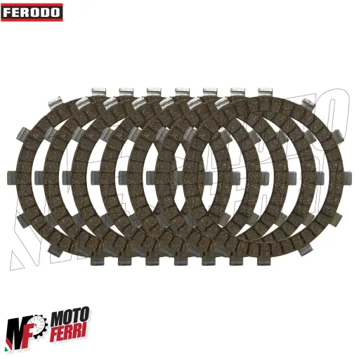 MF4423 Kit 7 Dischi Frizione Ferodo Cagiva 125cc Mito Freccia C12 Aletta Oro S2