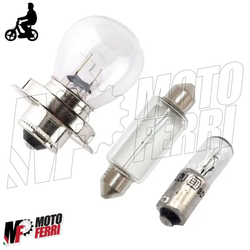 KIT LAMPADE LAMPADINE 6V PIAGGIO SI CIAO SC FL PX BRAVO GRILLO BOXER SUPERBRAVO
