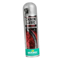 MF2475 Spray Motorex Chain Lube Pulizia Catena Clean Off Road Cross Moto 500ML