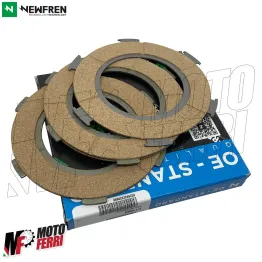 MF4433 Kit 3 Dischi Frizione Newfren per Vespa 125 150 PX Arcobaleno Sprint GT 2