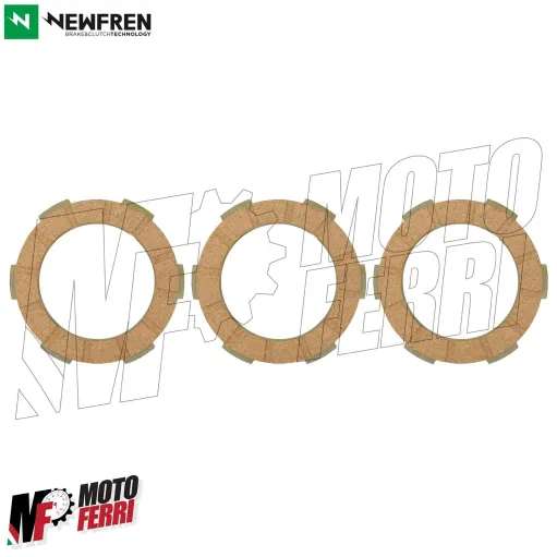 MF4438 Dischi Frizione A 3 Newfren Vespa 50 Special R L N 125 ET3 Primavera PK S
