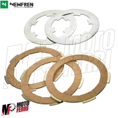 MF4441 - Dischi Newfren per Frizione 6 Molle per Vespa PK 50 125 XL FL HP Ape
