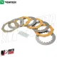 MF4443 Kit Dischi Frizione 8 Molle Racing Newfren Vespa PX 125 150 200 a Disco