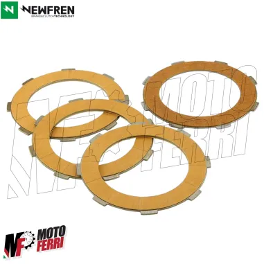 MF4443 Kit Dischi Frizione 8 Molle Racing Newfren Vespa PX 125 150 200 a Disco