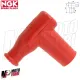 MF4449 Pipetta Candela NGK TB05EM-R Silicone Rosso Piaggio Ciao Si Bravo Boxer