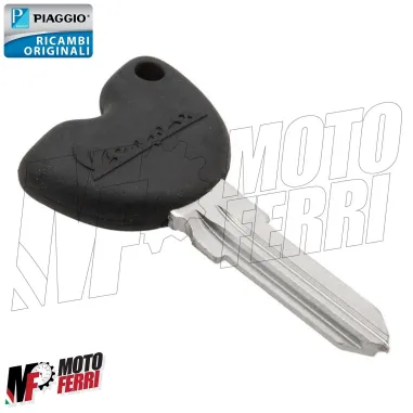 Chiave Grezza Sbozzato Trasponder Originale Vespa Primavera / Sprint 50 125 150