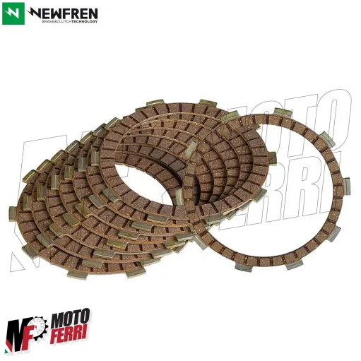 MF4454 Kit 8 Dischi Frizione Guarniti Newfren per Yamaha YZF R6 da 1999 a 2005