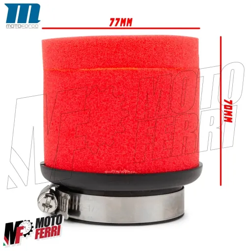 MF4455 Filtro Aria Spugna Motoforce Carburatore PWK 24 26 28 30 Universale Scooter Moto AM6