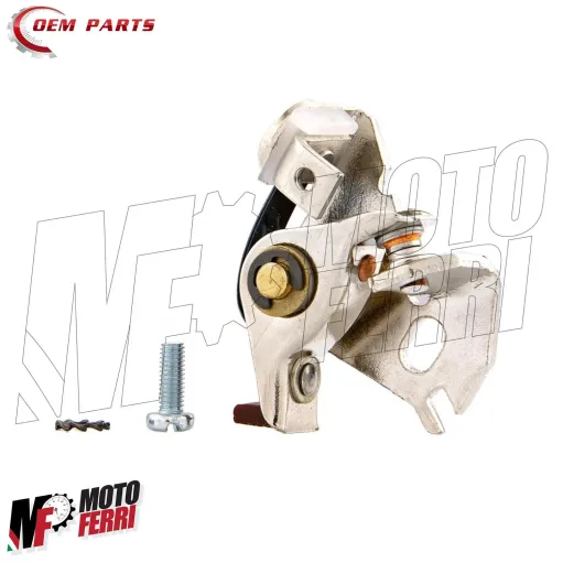 Kit Contatti Punte Condensatore Bobina Alimentazione Luci Piaggio Si Ciao Bravo