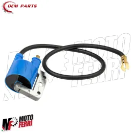 Condensatore + Bobina Esterna Luce Alimentazione + Punte Puntine Piaggio Si Ciao 2