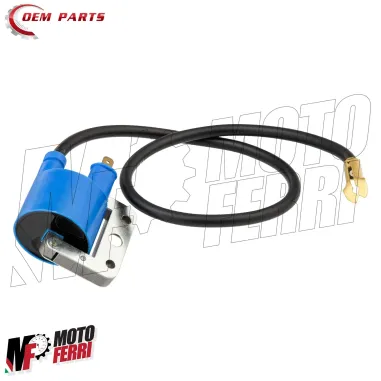 Condensatore + Bobina Esterna Luce Alimentazione + Punte Puntine Piaggio Si Ciao