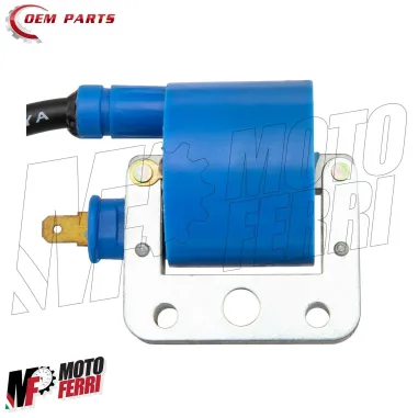 Condensatore + Bobina Esterna Luce Alimentazione + Punte Puntine Piaggio Si Ciao