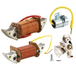 Kit Contatti Piaggio Si Ciao Bravo Punte Condensatore Bobina Alimentazione Luce