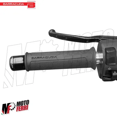 MF1362 Stabilizzatori Manubrio Barracuda Antivibranti Nero Universale per Moto