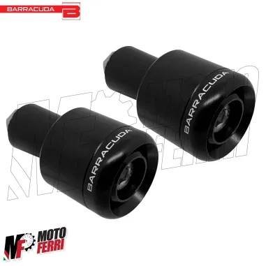 MF1362 Stabilizzatori Manubrio Barracuda Antivibranti Nero Universale per Moto