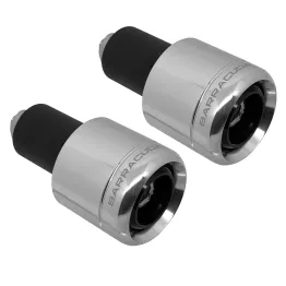 MF1363 Stabilizzatori Manubrio Barracuda Antivibranti Silver Universale Moto