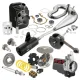 Kit Piaggio Si Cilindro Albero Marmitta Variatore Ingranaggi Carburatore Filtro