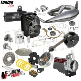 Kit Full Ciao Cilindro Albero Marmitta Variatore Ingranaggi Carburatore Filtro 2
