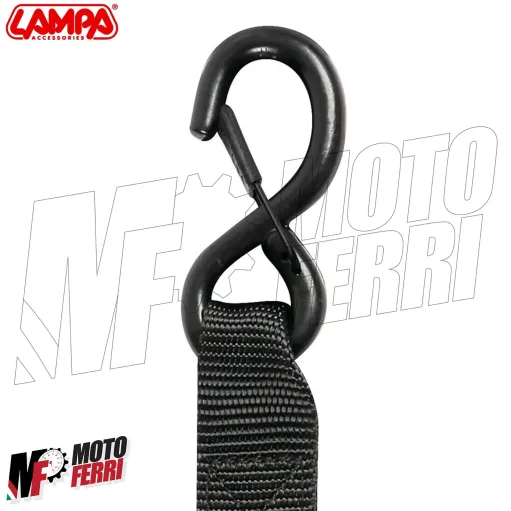 MF4469 Cinghie per Carrello Trasporto Fissaggio Ancoraggio Ferma Moto Cross
