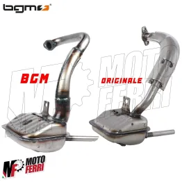 MF4473 Marmitta Scarico Espansione BGM Pro Touring per Vespa 50 Special R L N 2