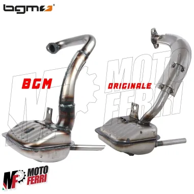 MF4473 Marmitta Scarico Espansione BGM Pro Touring per Vespa 50 Special R L N