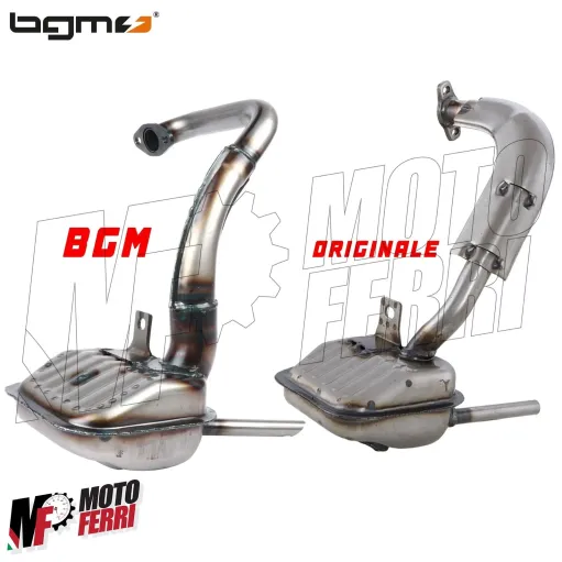 MF4473 Marmitta Scarico Espansione BGM Pro Touring per Vespa 50 Special R L N