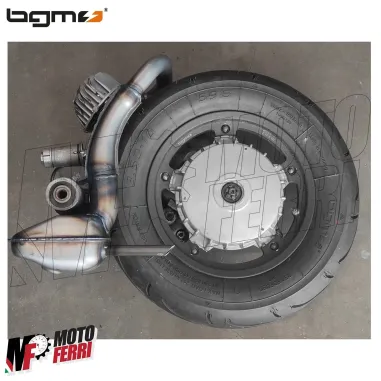 MF4473 Marmitta Scarico Espansione BGM Pro Touring per Vespa 50 Special R L N