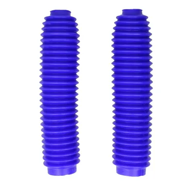 MF4475 Soffietti Forcella Blu Dm 38 / 58 Universale Moto Cross Enduro Cafè Racer