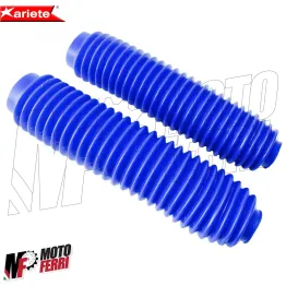 MF4475 Soffietti Forcella Blu Dm 38 / 58 Universale Moto Cross Enduro Cafè Racer 2
