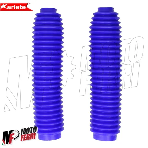 MF4475 Soffietti Forcella Blu Dm 38 / 58 Universale Moto Cross Enduro Cafè Racer
