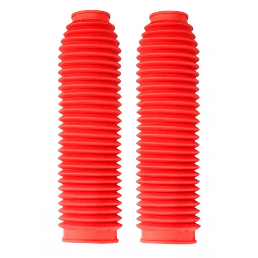 MF4476 Soffietti Forcella Rosso Dm 38/58 Universale Moto Cross Enduro