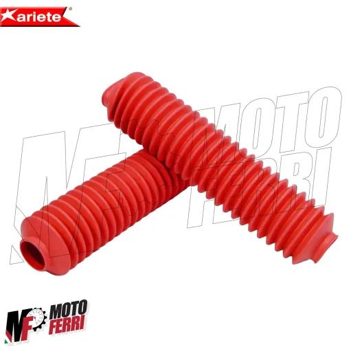 MF4476 Soffietti Forcella Rosso Dm 38/58 Universale Moto Cross Enduro
