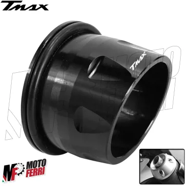 MF4479 Beccuccio Tromboncino Marmitta Nero Yamaha TMax 500 530 da 2001 al 2016