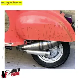 MF1200 - Marmitta M3XC-GTR Quattrini Motori M1 M1L M1B Vespa 50 Special 125 ET3 2