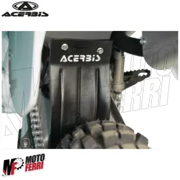 MF4489 Paraspruzzi Parafango ammortizzatore Nero Acerbis Universale Cross Enduro 2