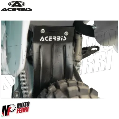 MF4489 Paraspruzzi Parafango ammortizzatore Nero Acerbis Universale Cross Enduro