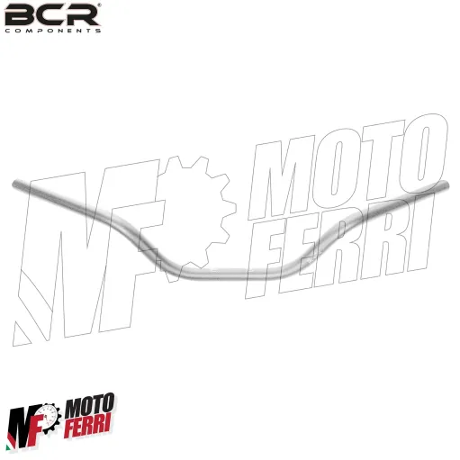 MF4490 - Manubrio Alluminio Grigio Opaco BCR 22mm / 725mm Moto Naked Universale