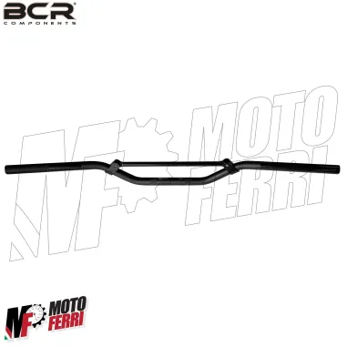 MF4491 Manubrio BCR Alluminio Nero Opaco con Traversino 22 mm Universale Cross