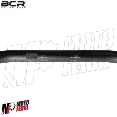 MF4491 Manubrio BCR Alluminio Nero Opaco con Traversino 22 mm Universale Cross